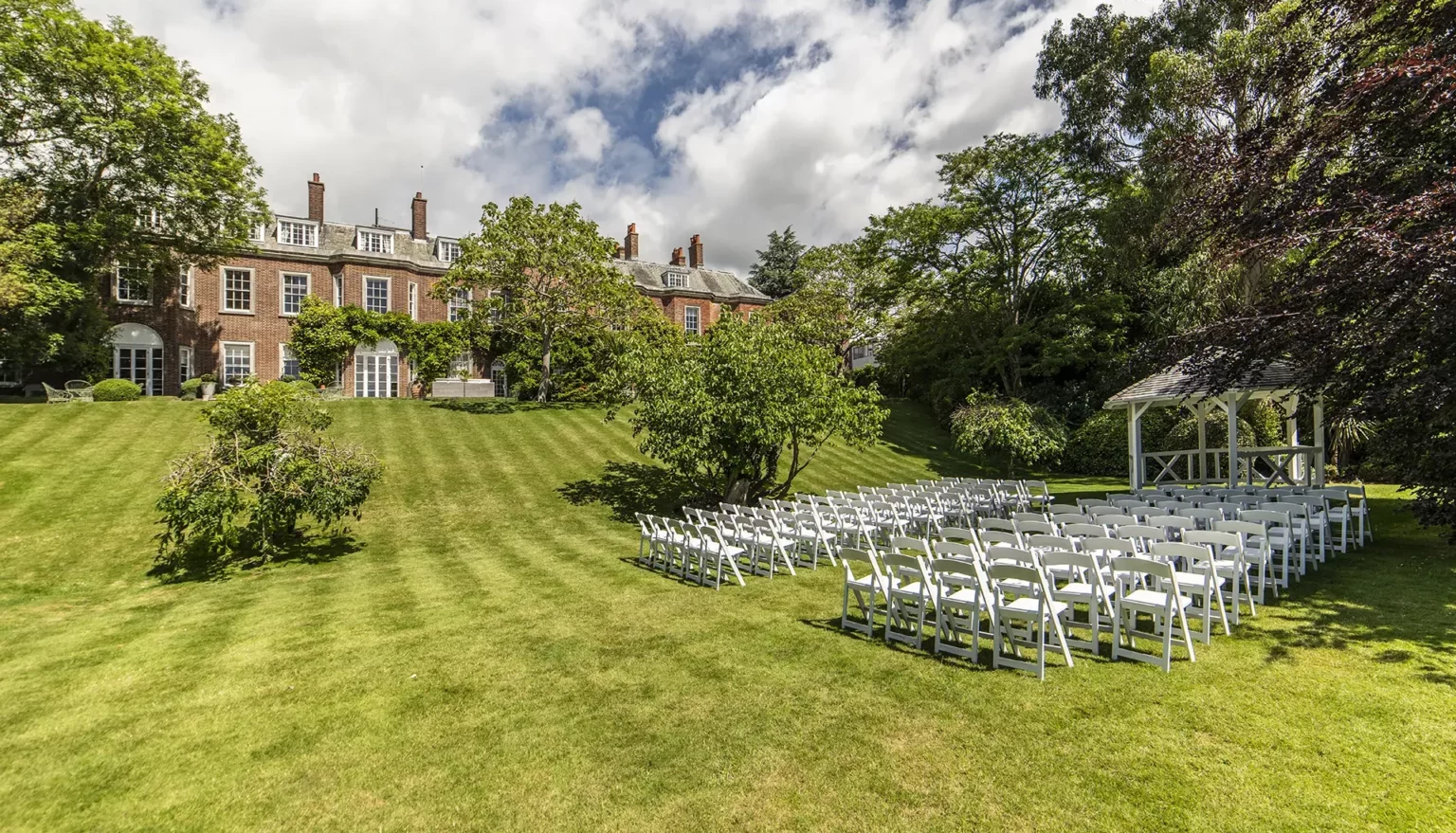 Pelham House Outdoor Ceremony and Gazebo