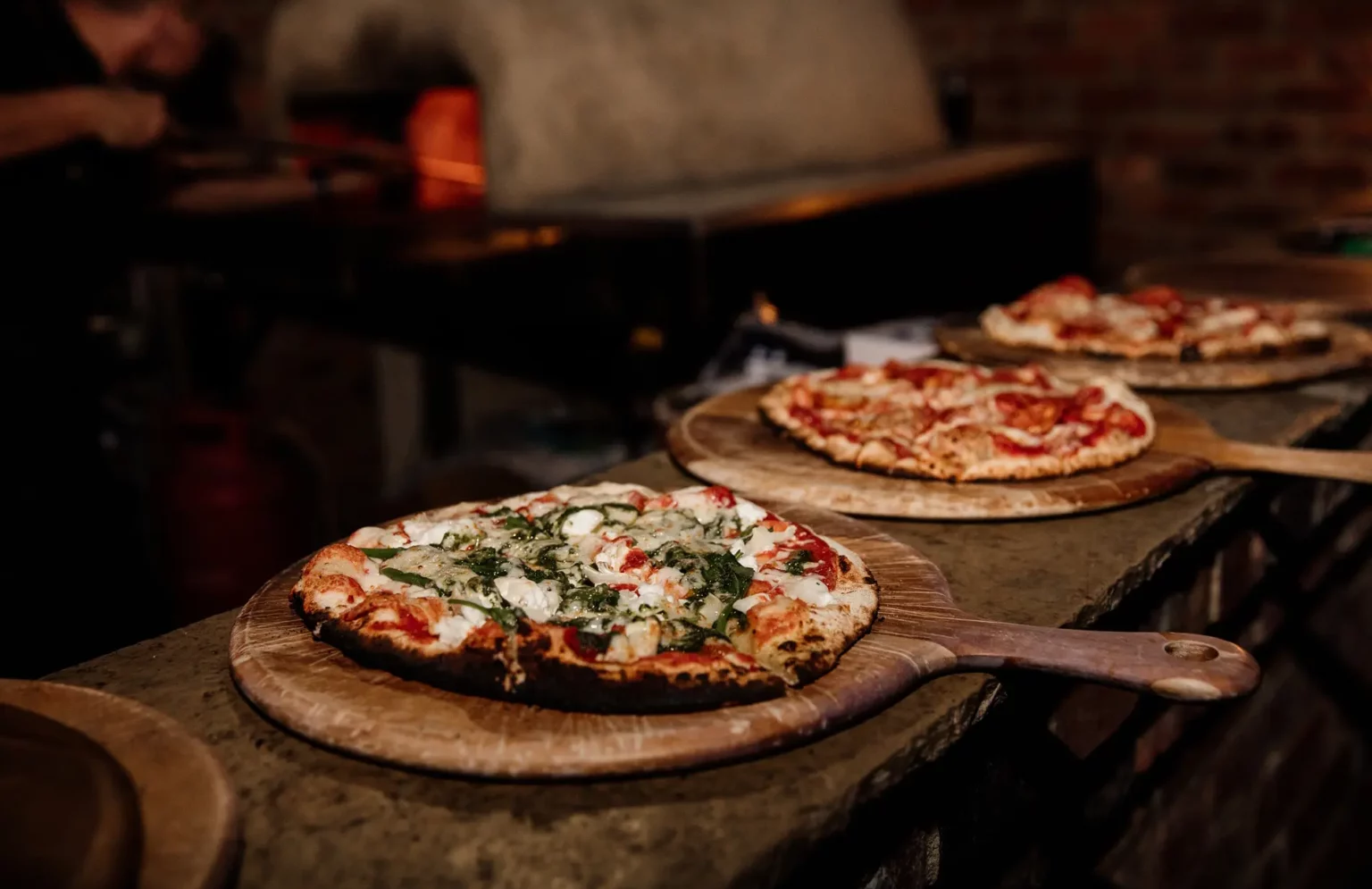 Pelham House evening food pizza