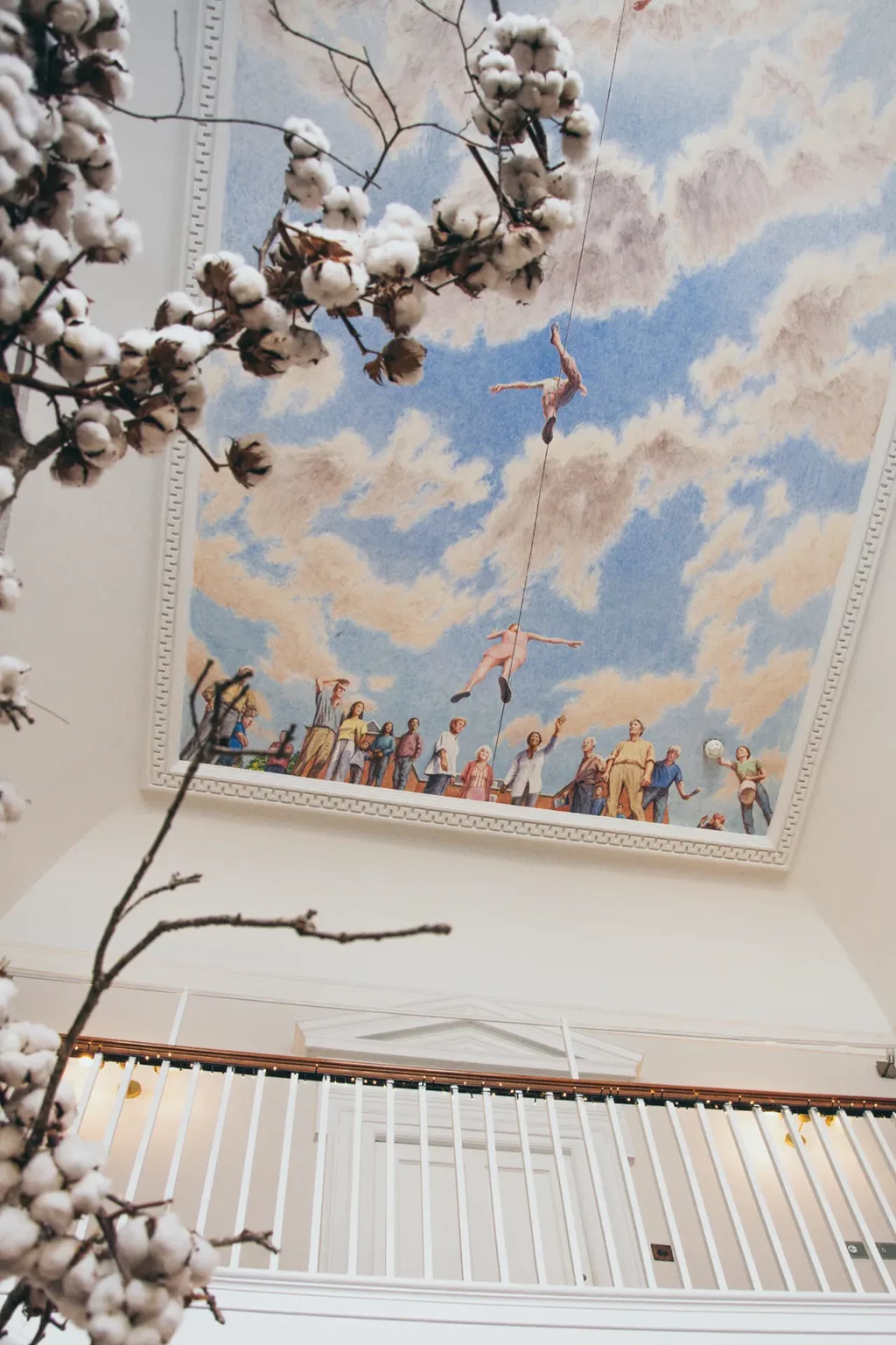 Pelham House Ceiling Mural