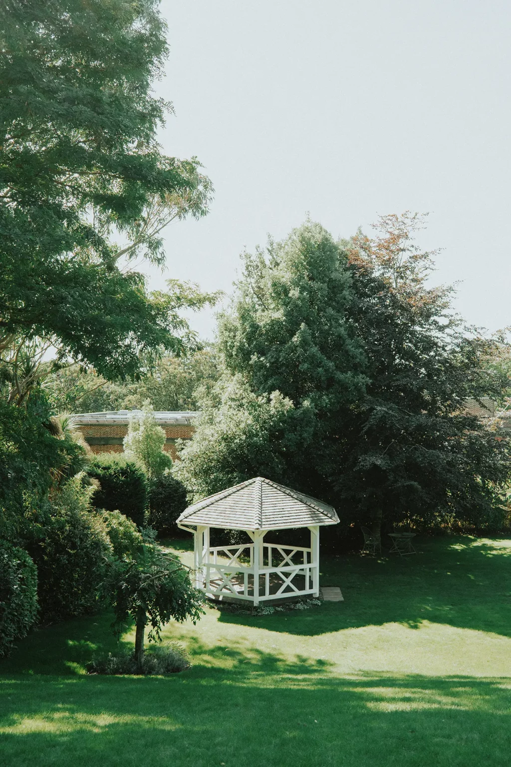 Pelham House outdoor gazebo