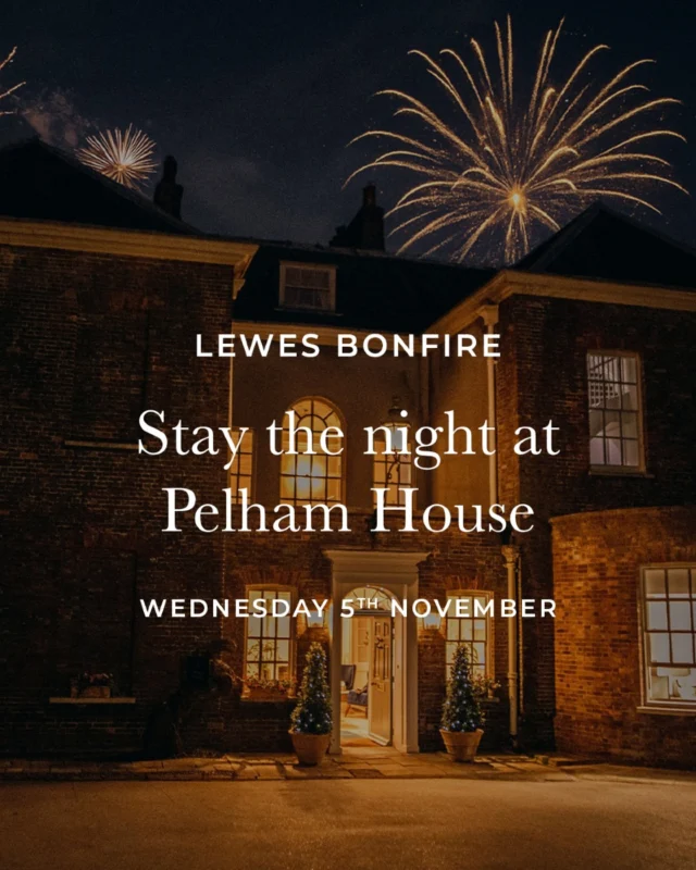 Celebrate Lewes Bonfire Night and make the most of the evening by staying at Pelham House. 🎆

For one night only, our beautiful venue is opening its doors for overnight accommodation, offering some of the last bedrooms available in Lewes for Bonfire Night. Enjoy the festivities and retreat to comfort just moments away. 

To book your stay head to: https://pelhamhouse.innstyle.co.uk/ select Nov 5th, and use the code - BONFIRE2025 
Come and join the festivities! ✨

#LewesBonfireNight #BonfireNight #LewesBonfireFestival #PelhamHouse #Pelham #LewesBonfire2025 #BookNow