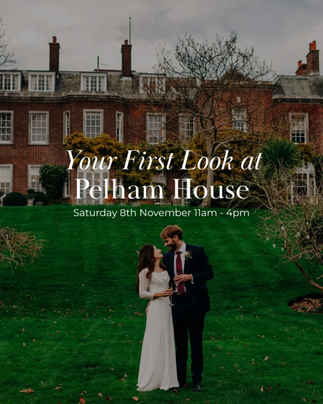 Your first look at Pelham House
📆 Saturday 8th November
🕐 11am - 4pm
Join us at Pelham House for our first look event, and discover our historic Grade II listed building, nestled in the heart of picturesque Lewes. Explore every part of the venue from the stunning grounds to the luxurious on-site accommodation. 
Enjoy seasonal drinks and sample some sweet treats from our tea and coffee station, plus experience our interactive pop-up bars, which make a dynamic addition to your wedding day! The venue will also be beautifully dressed for a wedding, making it easy to envision your own special day here.
Don't miss this opportunity to see Pelham House at its finest and envision your dream wedding in this captivating setting. Sign up now via the link in our bio or call 01273 030203.
Please note: this event is for couples who have not yet booked with us. If you are interested in booking a re-visit, please contact the events team directly.
Imagery from @jennyrutterfordphotography
#pelhamhouse #firstlook #weddings #ukweddings #weddinginspo #lewes #pelhamhouseweddings
