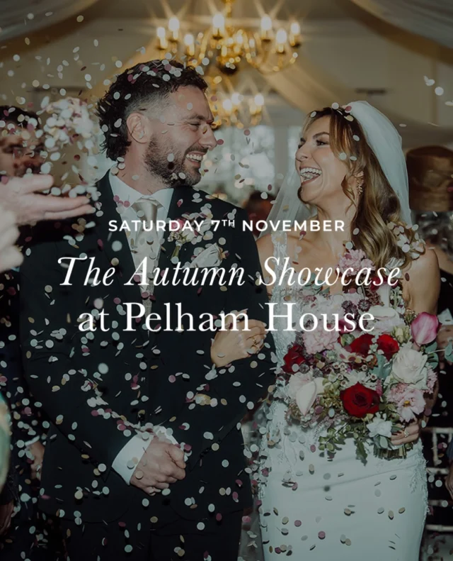 A Georgian townhouse. A November afternoon. Your wedding waiting to be imagined. ✨

Join us tor The Autumn Showcase at Pelham House on Saturday, 7th November, from 1-4pm.

Step inside and experience the house dressed for a wedding, explore our beautiful spaces and private gardens, and enjoy seasonal cocktails and canapés as you picture your own celebration here.

Our team will be on hand throughout the afternoon to answer questions and help you discover what makes a Pelham House wedding so special.

One house. One unforgettable celebration. Entirely yours.

Book your place via the link in our bio. 🔗

Imagery from
@terivphotography

#pelhamhouse #pelhamhouseweddings #ukweddings